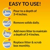 image:imagePurina Tidy Cats LightWeight4In1 Strength MultiCat Odor control Clumping 999 Percent Dust Free Cat Litter  17 lb Box40 Pound Pack of 1